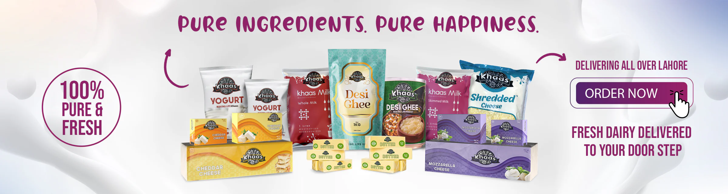 Pure Flavors, Naturally Delivered